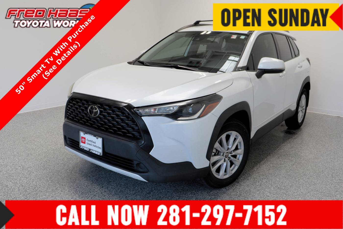 2022 Toyota Corolla Cross LE — SUV — 49,664 mi — Spring, TX
