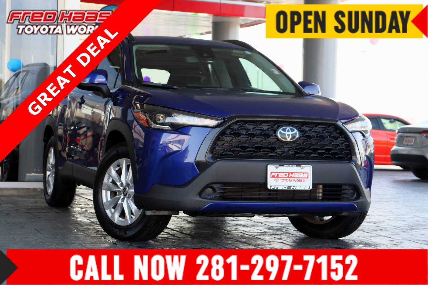 2022 Toyota Corolla Cross LE — SUV — 16,608 mi — Spring, TX