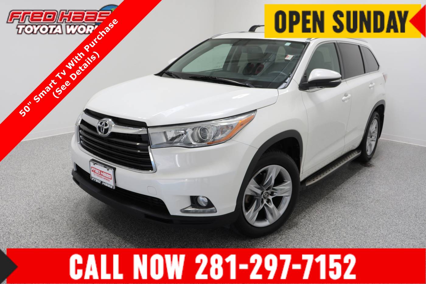 2016 Toyota Highlander Limited — SUV — 137,753 mi — Spring, TX
