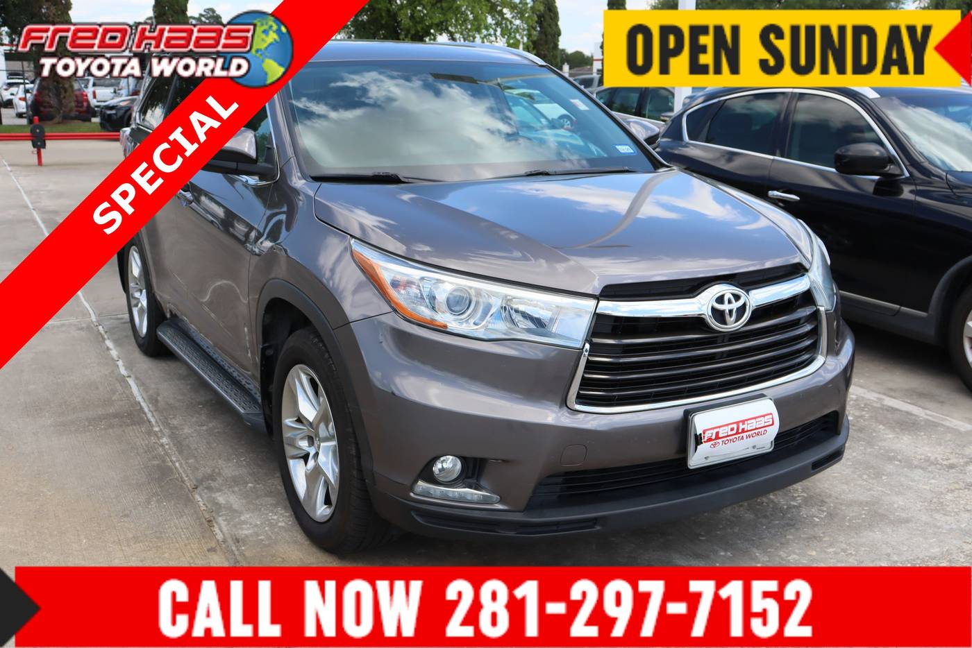 2014 Toyota Highlander Limited — SUV — 89,557 mi — Spring, TX