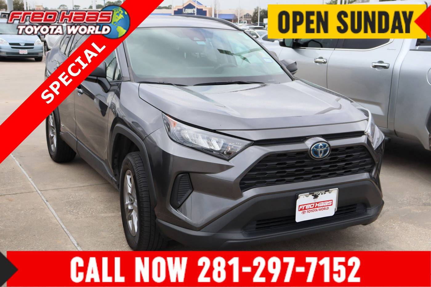 2022 Toyota RAV4 Hybrid LE — SUV — 89,686 mi — Spring, TX