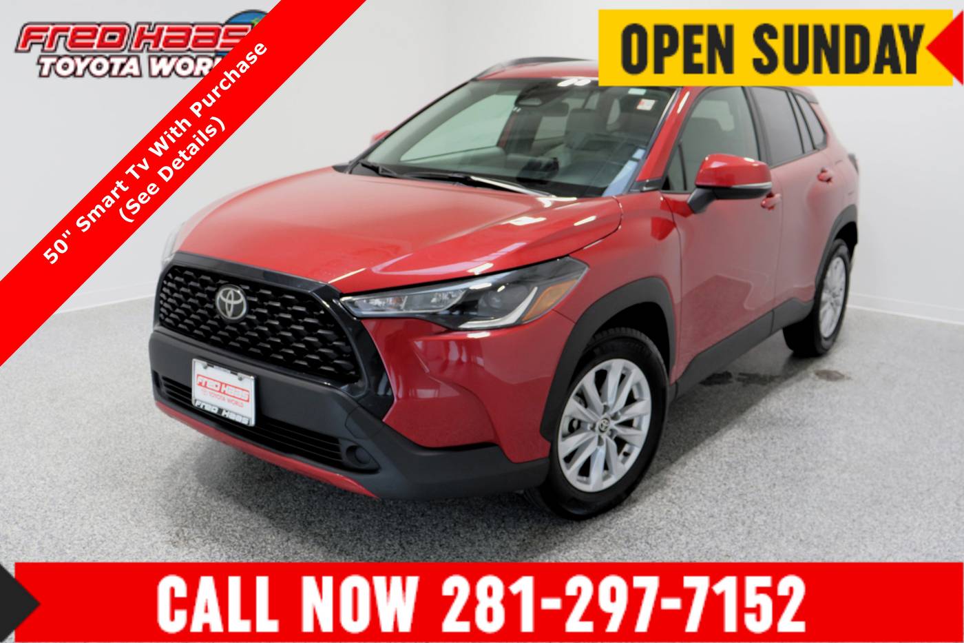 2023 Toyota Corolla Cross LE — SUV — 35,950 mi — Spring, TX