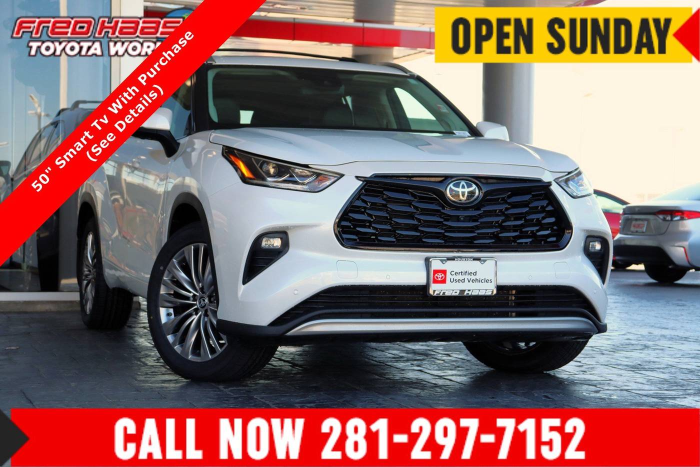 2023 Toyota Highlander Platinum — SUV — 16,486 mi — Spring, TX