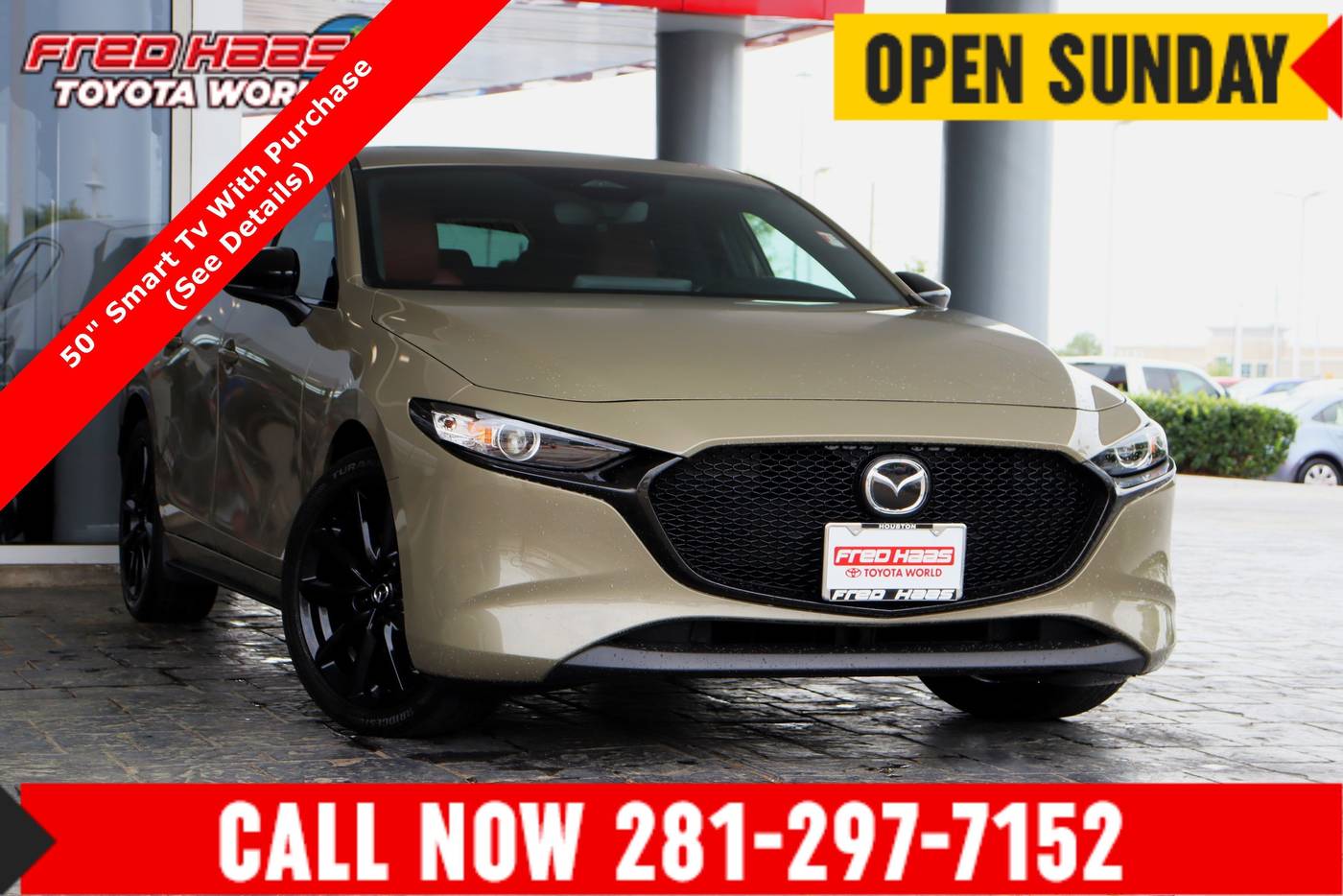 2024 Mazda Mazda3 Carbon Turbo — Hatchback — 3,514 mi — Spring, TX