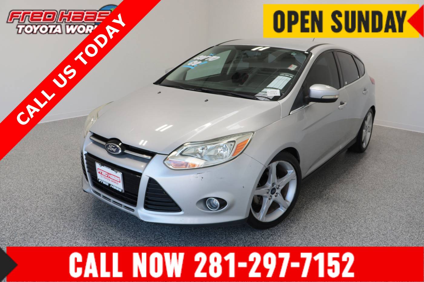 2014 Ford Focus Titanium — Hatchback — 124,764 mi — Spring, TX