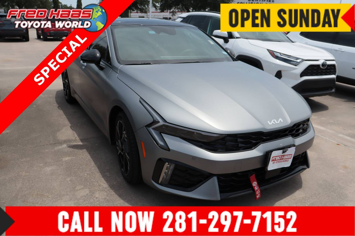 2025 Kia K5 GT-Line — Sedan — 5,515 mi — Spring, TX