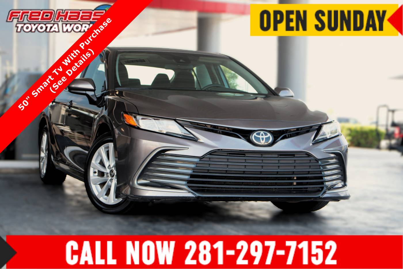 2024 Toyota Camry LE — Sedan — 30,496 mi — Spring, TX