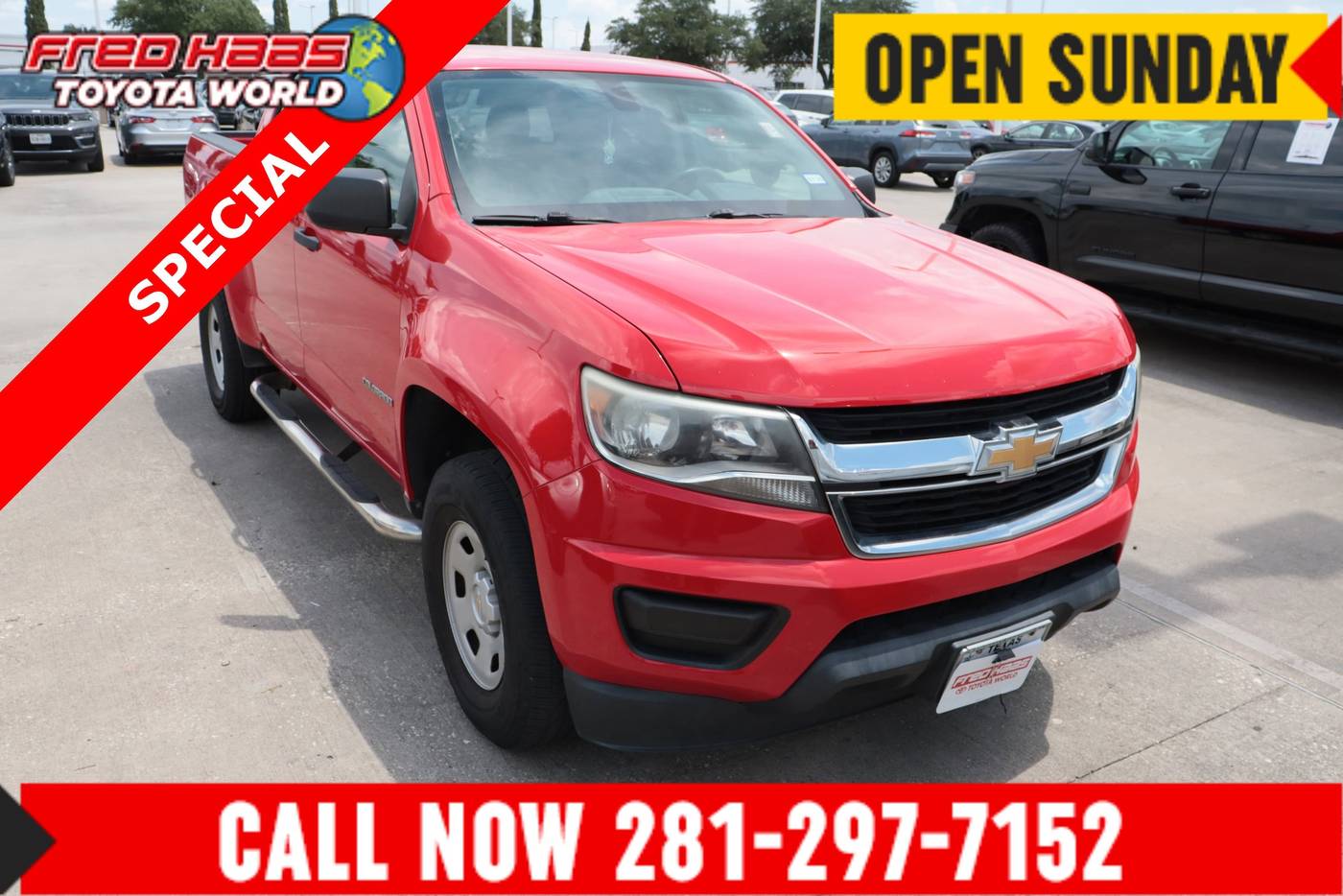 2018 Chevrolet Colorado WT — Pickup Truck — 92,943 mi — Spring, TX