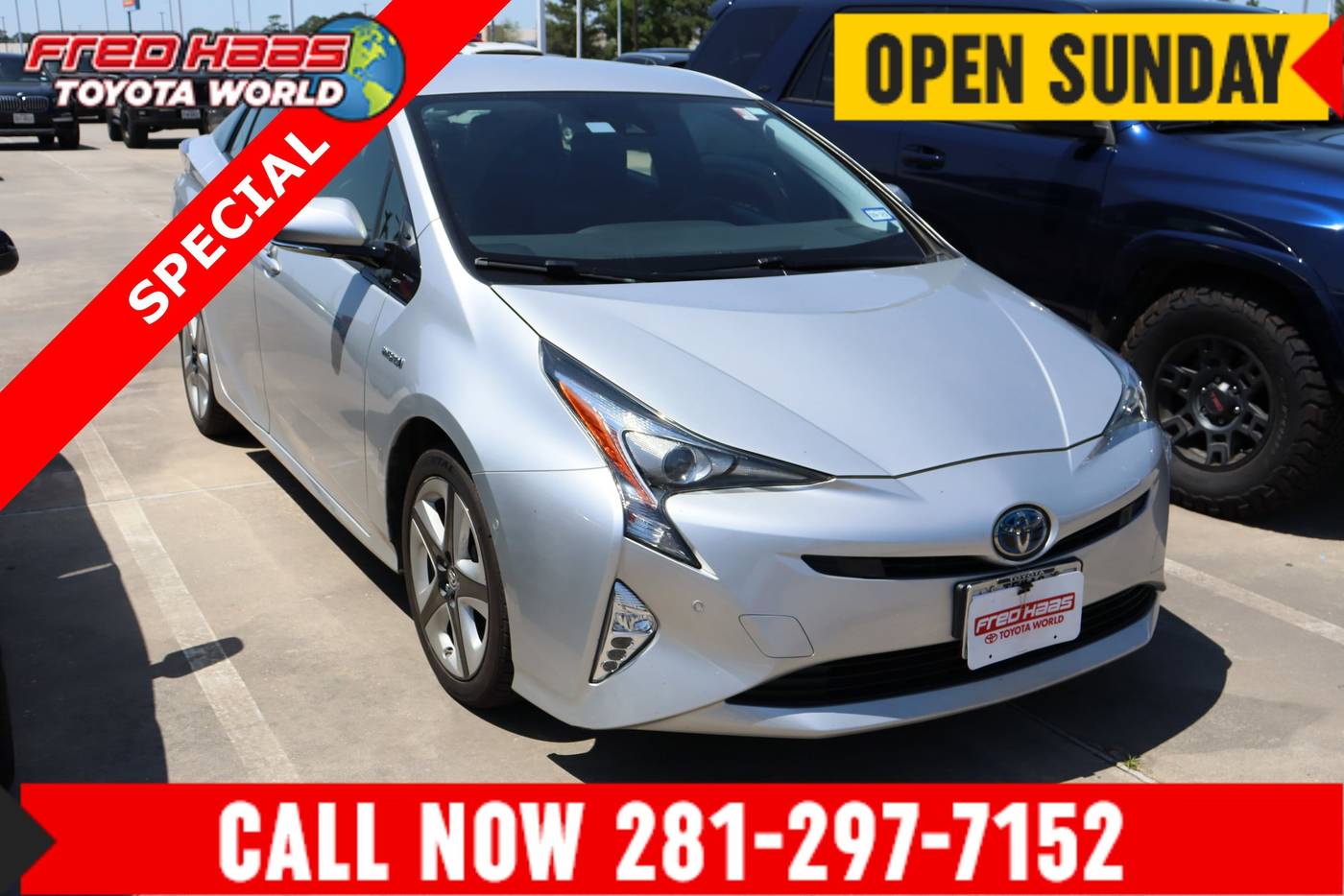 2017 Toyota Prius Four — Hatchback — 81,928 mi — Spring, TX