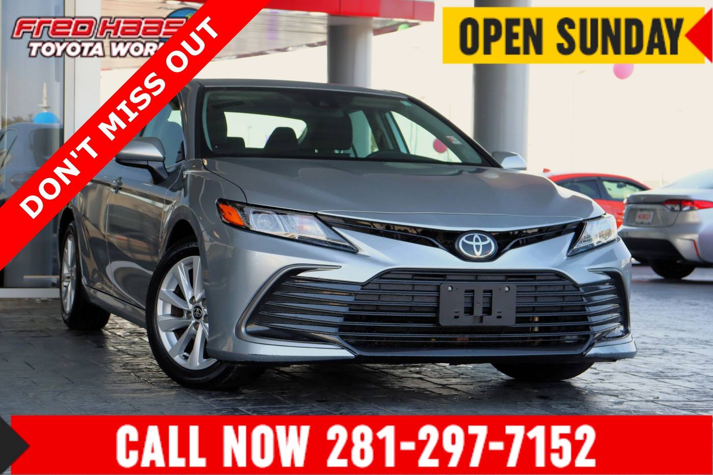 2024 Toyota Camry LE — Sedan — 22,792 mi — Spring, TX