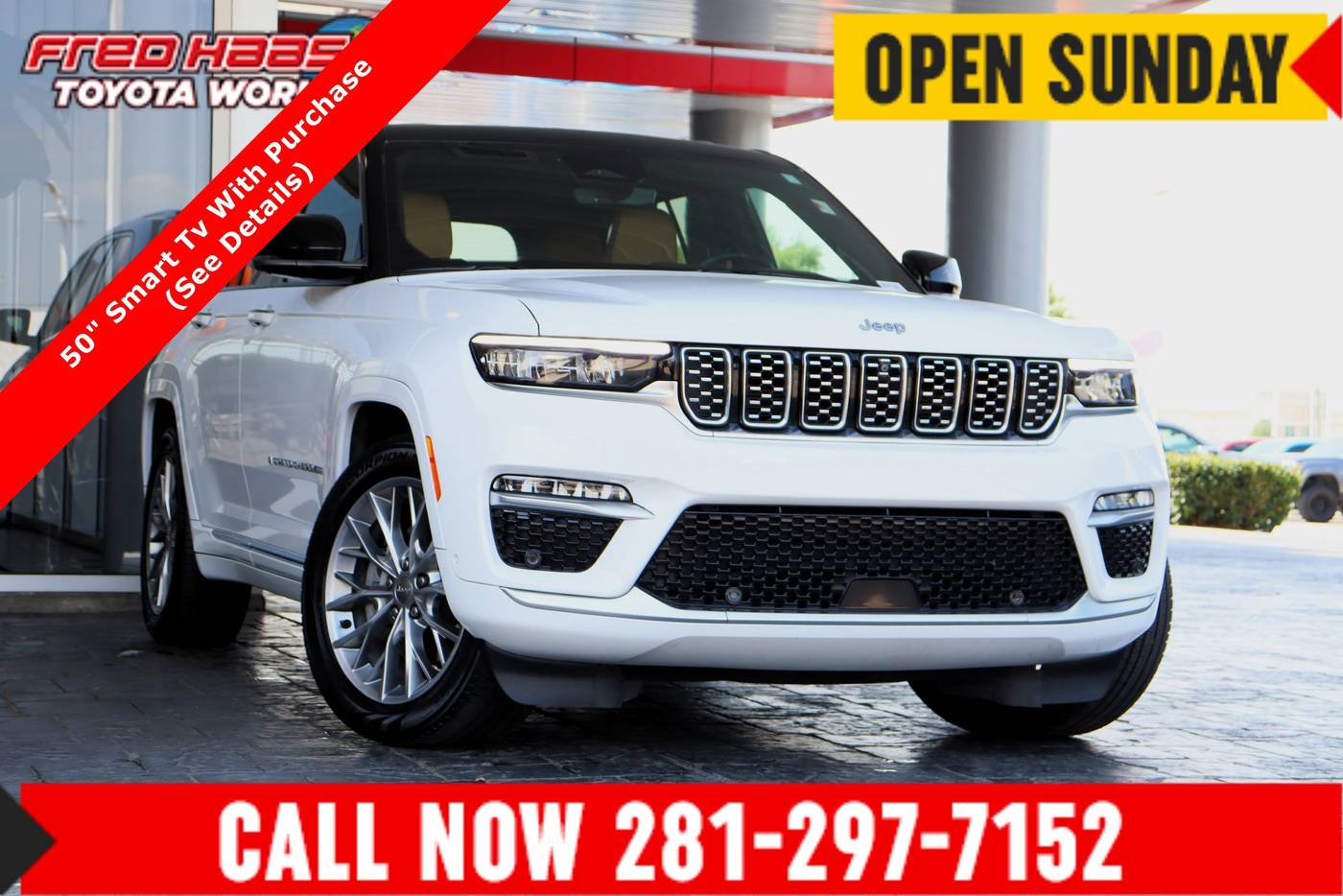 2022 Jeep Grand Cherokee Summit 4xe — SUV — 29,221 mi — Spring, TX