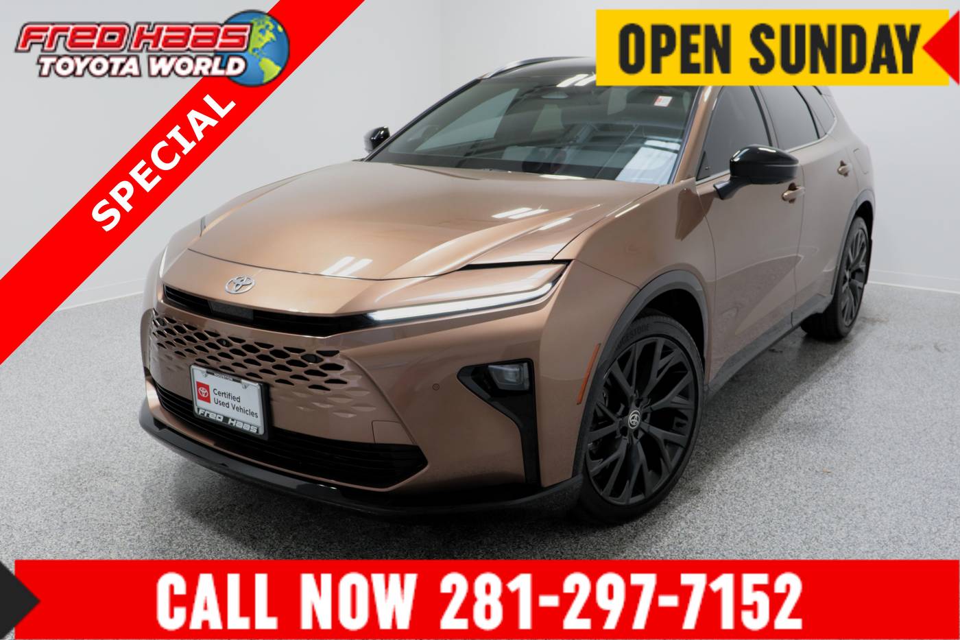 2025 Toyota Crown Signia Limited — SUV — 13,520 mi — Spring, TX