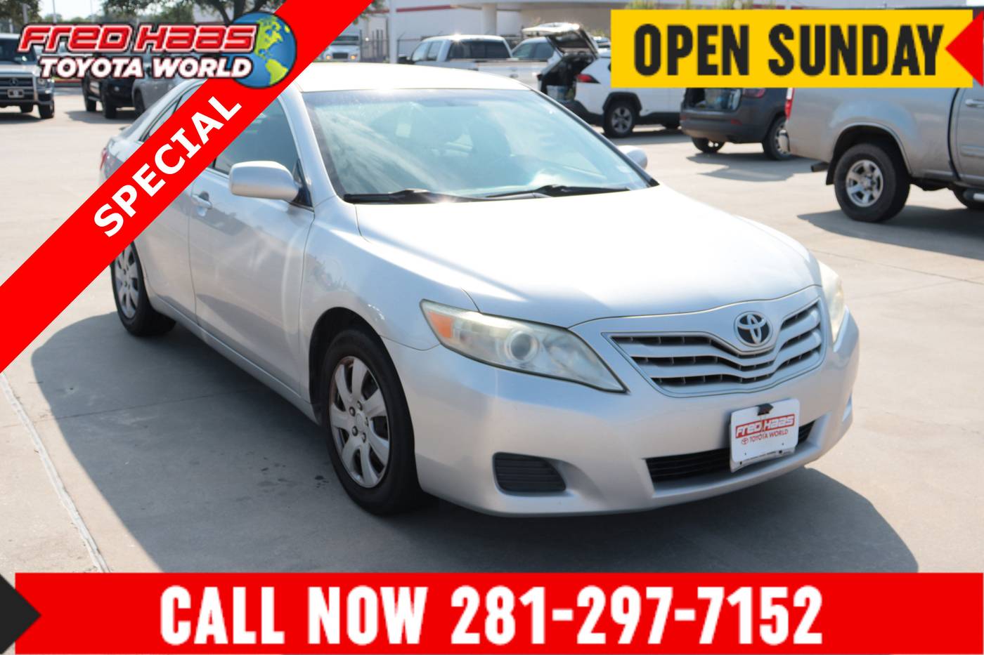 2011 Toyota Camry LE — Sedan — 148,213 mi — Spring, TX