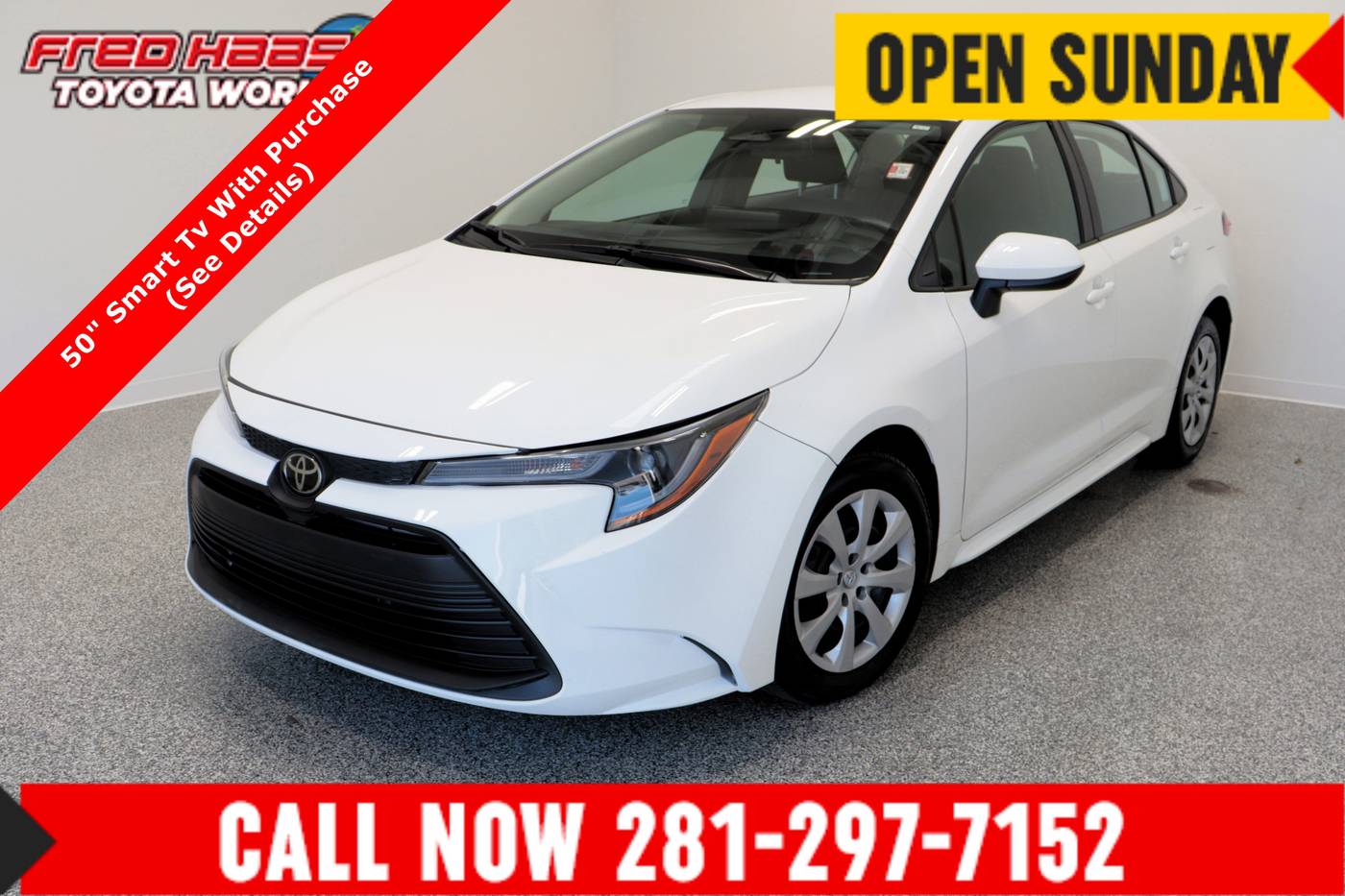 2025 Toyota Corolla LE — Sedan — 11,320 mi — Spring, TX