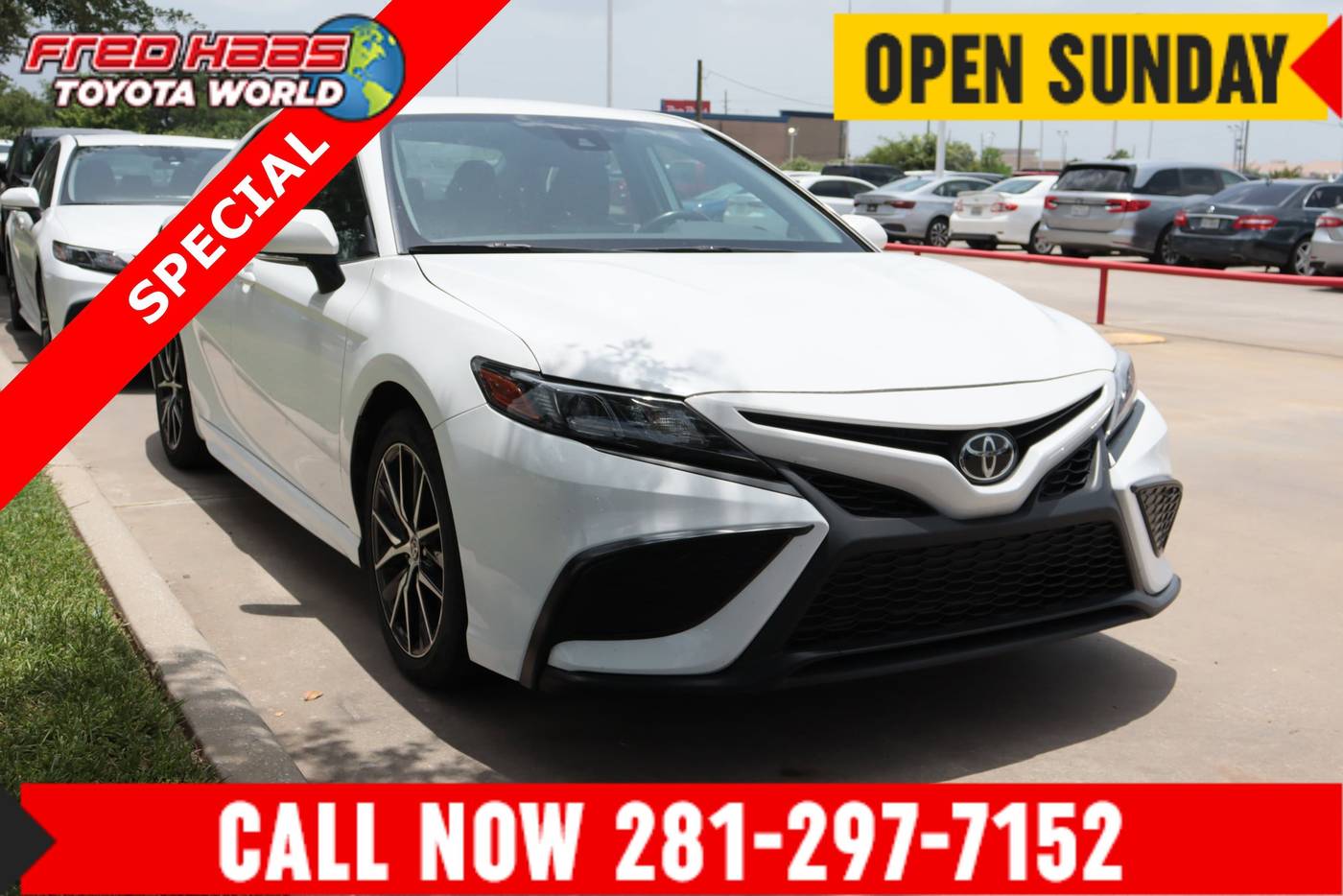 2024 Toyota Camry SE — Sedan — 32,555 mi — Spring, TX