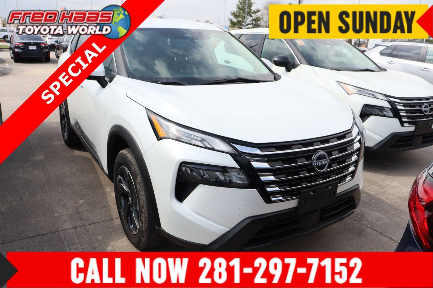 2024 Nissan Rogue SV — SUV — 16,976 mi — Spring, TX