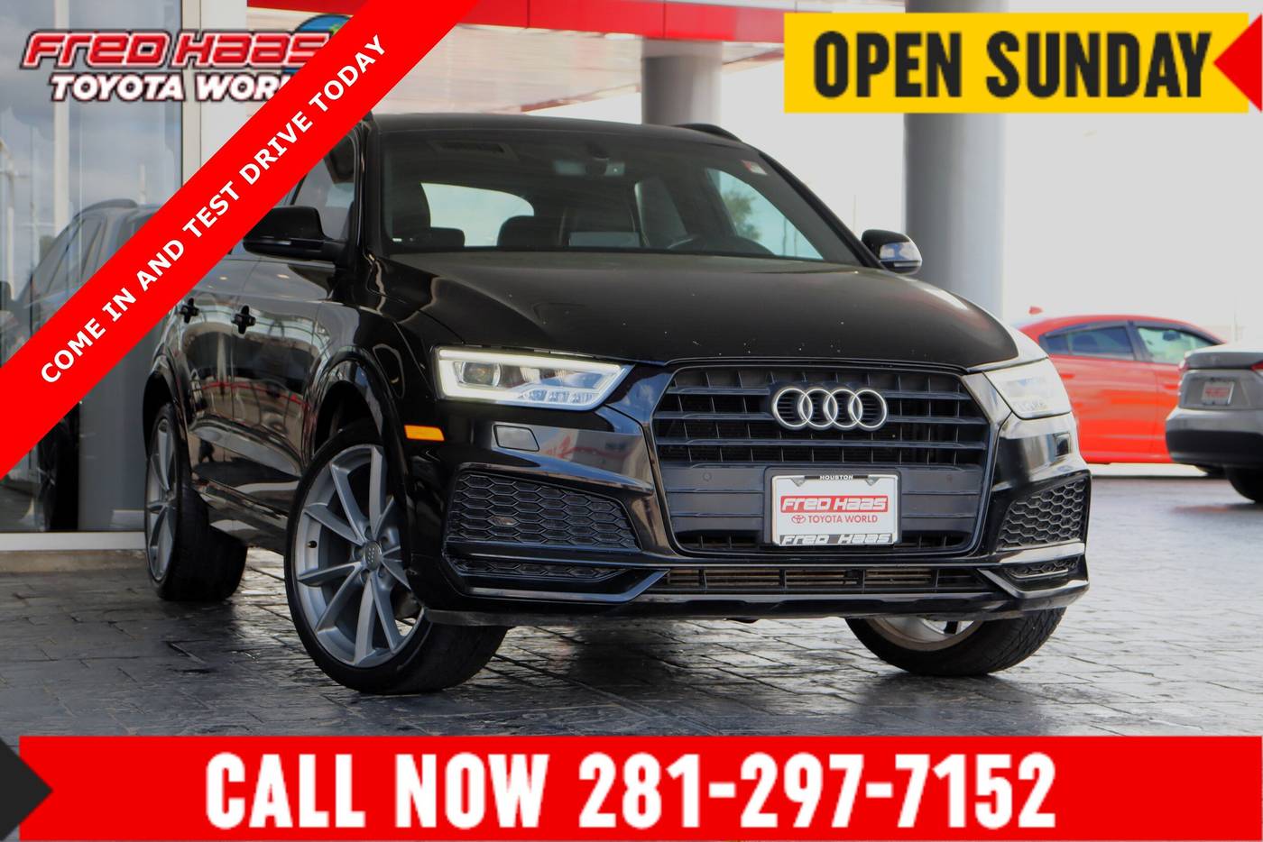 2018 Audi Q3 Premium Plus — SUV — 68,675 mi — Spring, TX