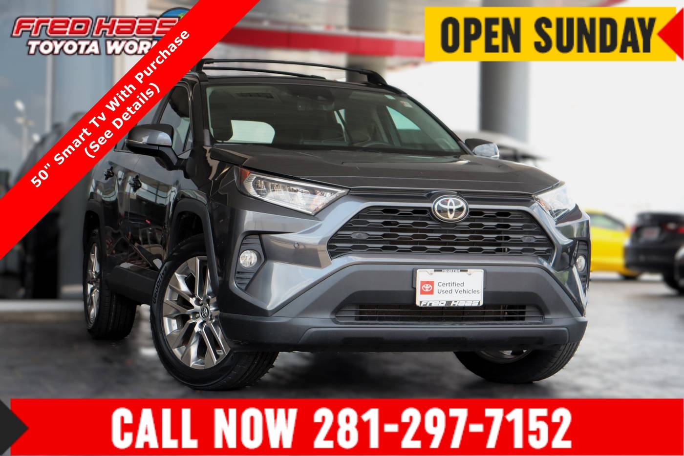 2019 Toyota RAV4 XLE Premium — SUV — 40,191 mi — Spring, TX