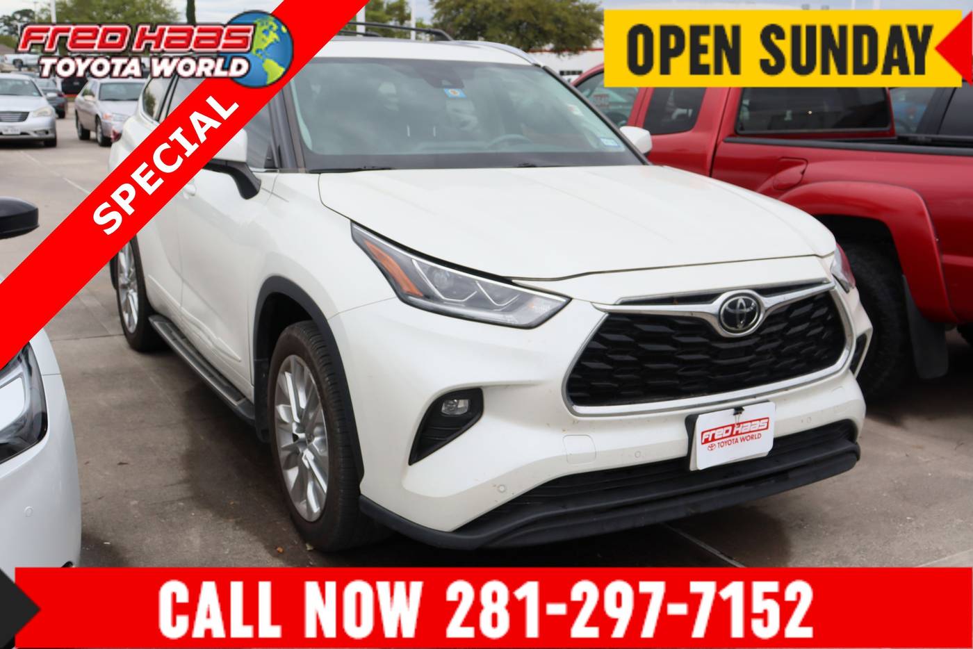 2021 Toyota Highlander Limited — SUV — 69,068 mi — Spring, TX