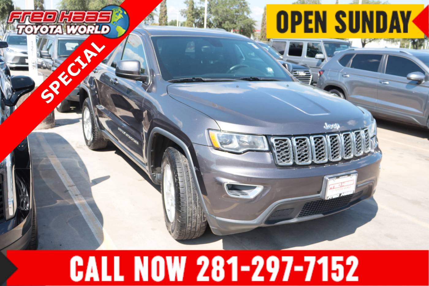 2017 Jeep Grand Cherokee Laredo — SUV — 84,330 mi — Spring, TX