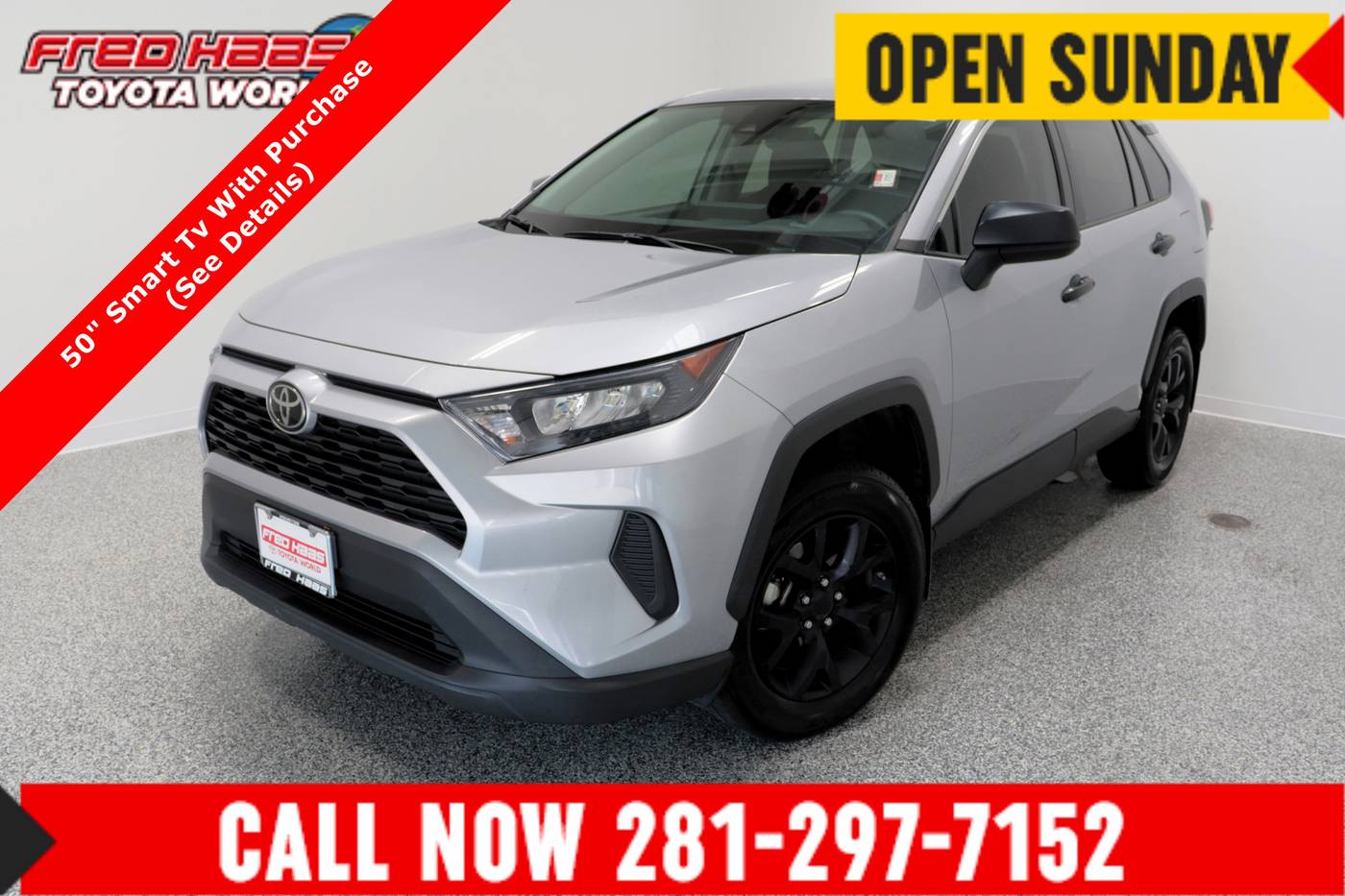 2022 Toyota RAV4 LE — SUV — 48,313 mi — Spring, TX
