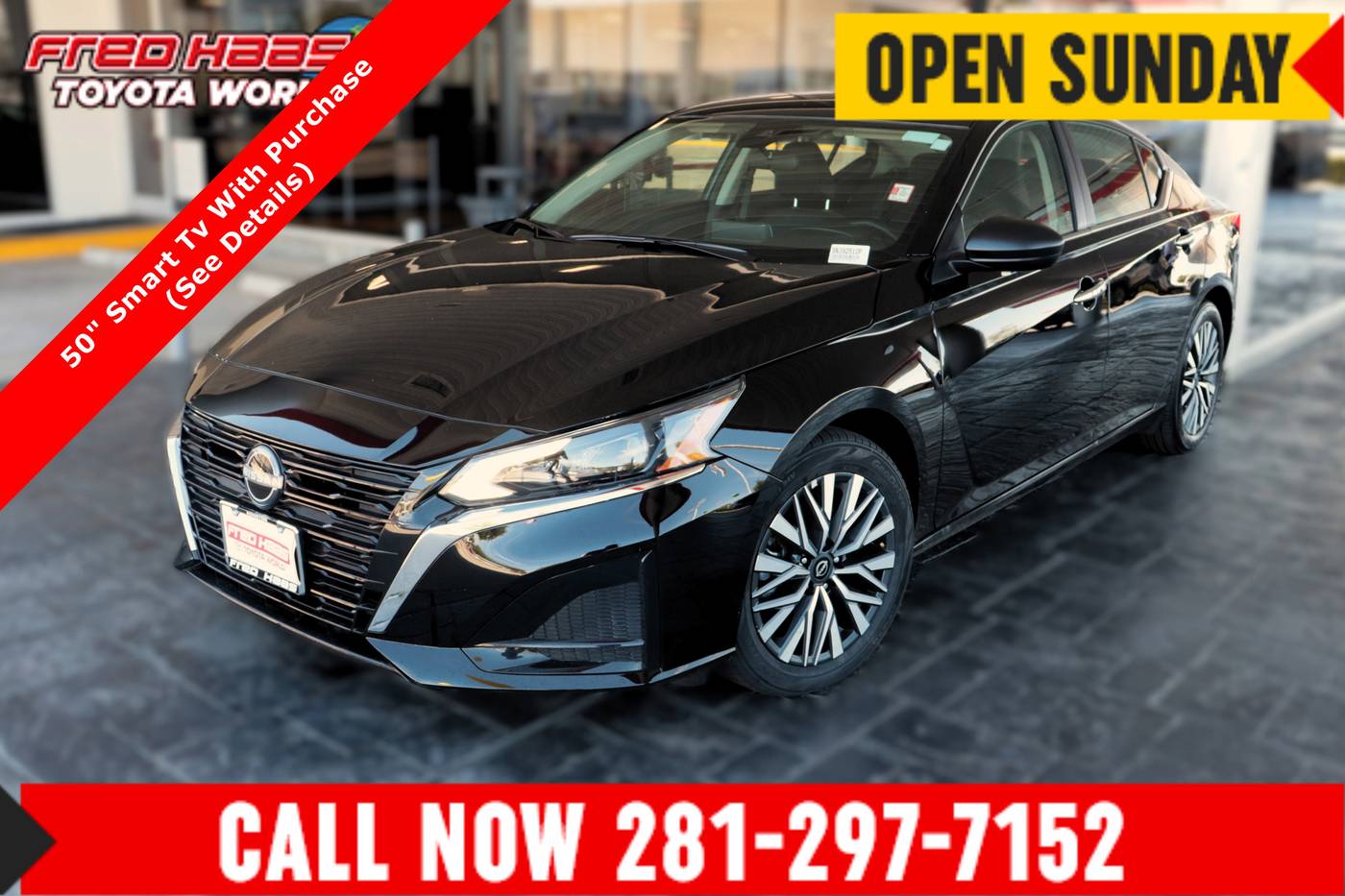 2025 Nissan Altima SV — Sedan — 3,780 mi — Spring, TX