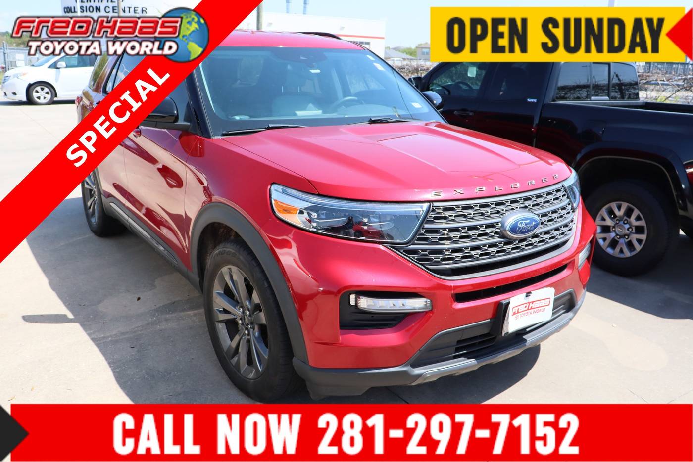 2021 Ford Explorer XLT — SUV — 73,037 mi — Spring, TX