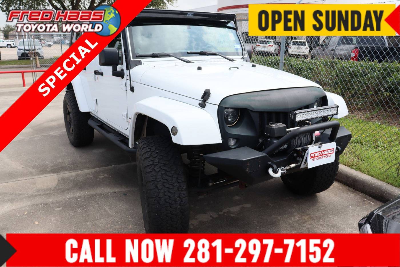 2014 Jeep Wrangler Sahara — SUV — 87,740 mi — Spring, TX