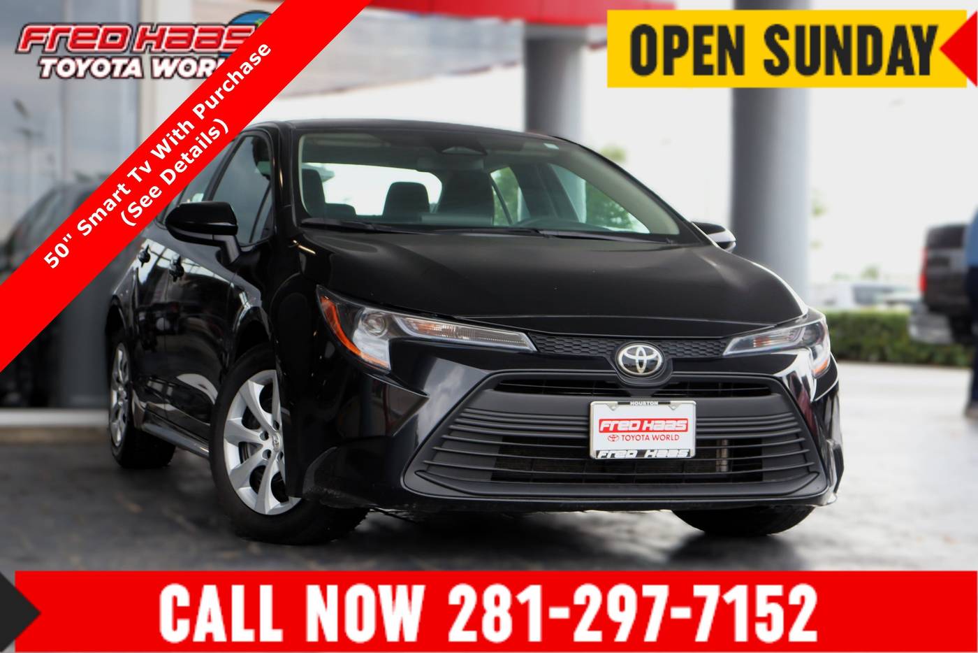 2023 Toyota Corolla LE — Sedan — 46,707 mi — Spring, TX