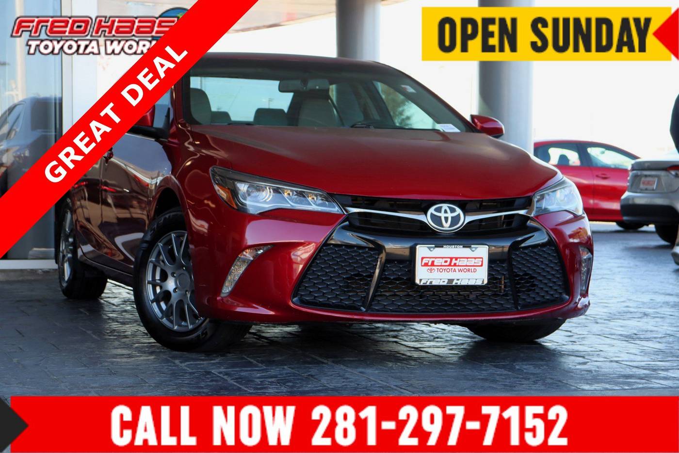 2017 Toyota Camry XSE V6 — Sedan — 58,951 mi — Spring, TX