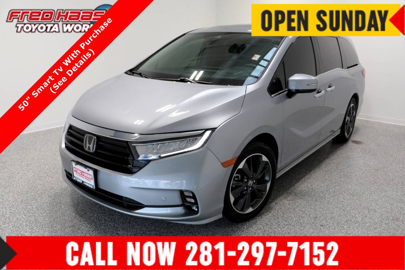 2024 Honda Odyssey Elite — Minivan — 17,120 mi — Spring, TX