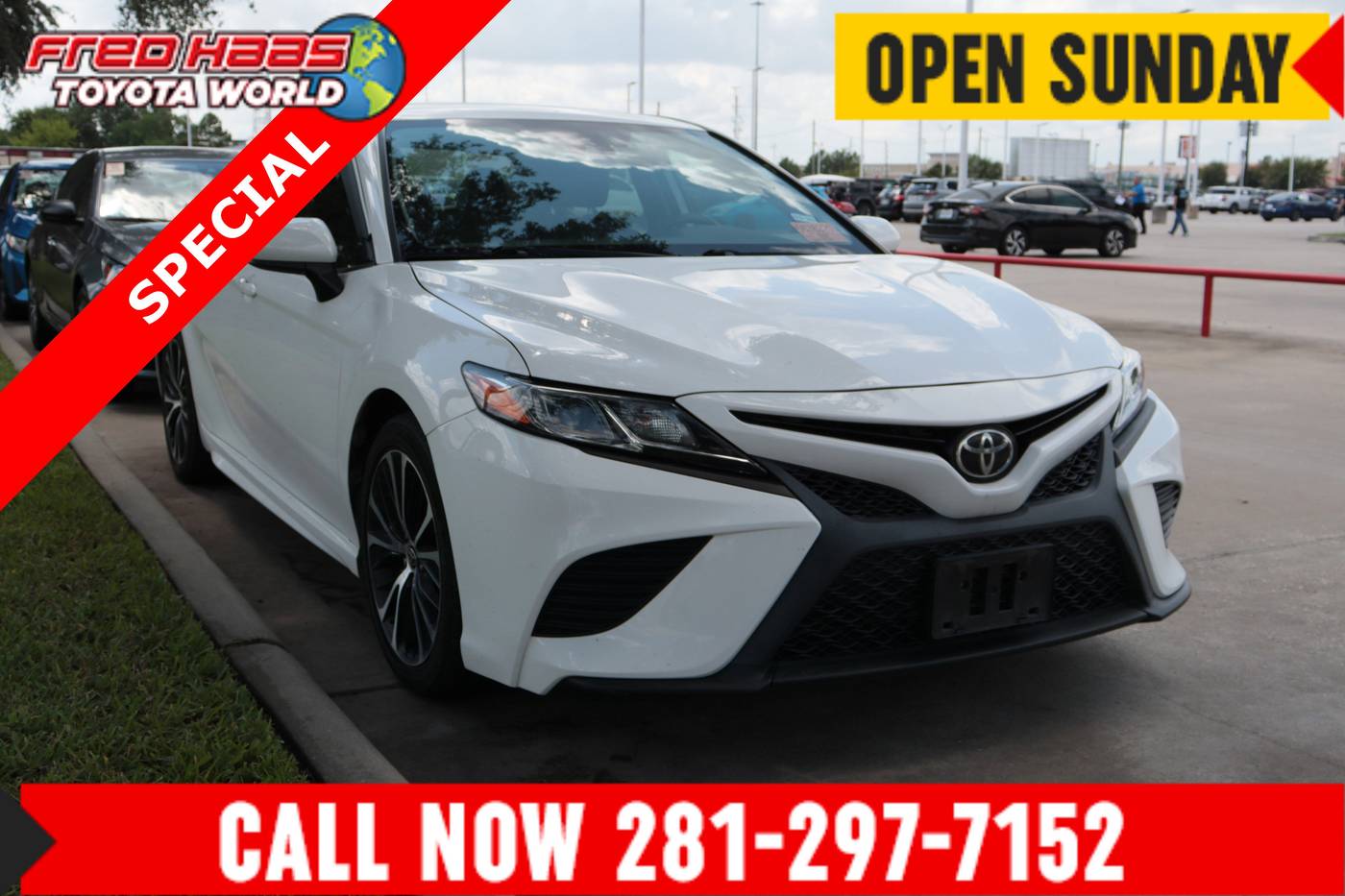 2020 Toyota Camry SE — Sedan — 45,424 mi — Spring, TX