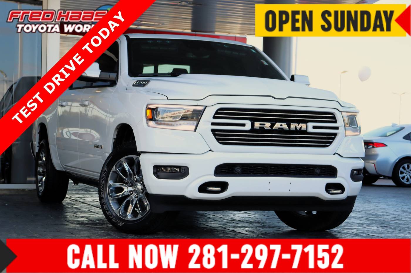 2024 Ram 1500 Laramie — Pickup Truck — 22,365 mi — Spring, TX