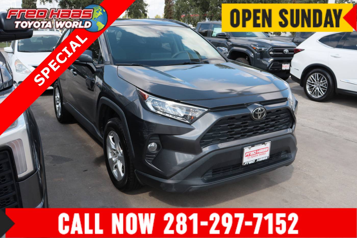 2019 Toyota RAV4 XLE — SUV — 115,084 mi — Spring, TX