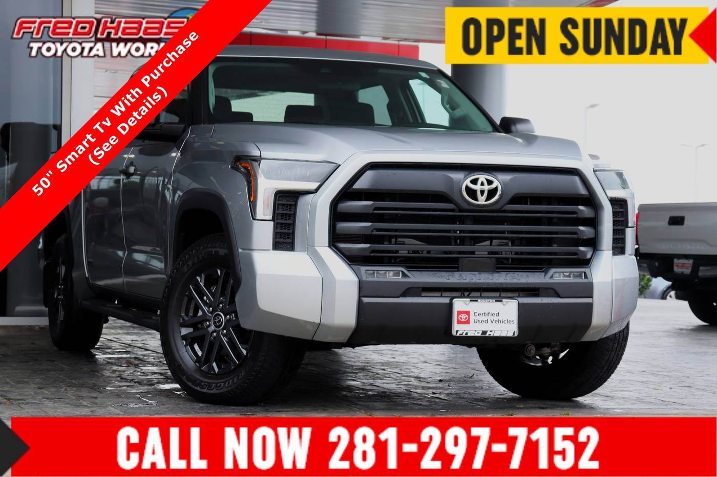 2024 Toyota Tundra SR5 — Pickup Truck — 11,132 mi — Spring, TX