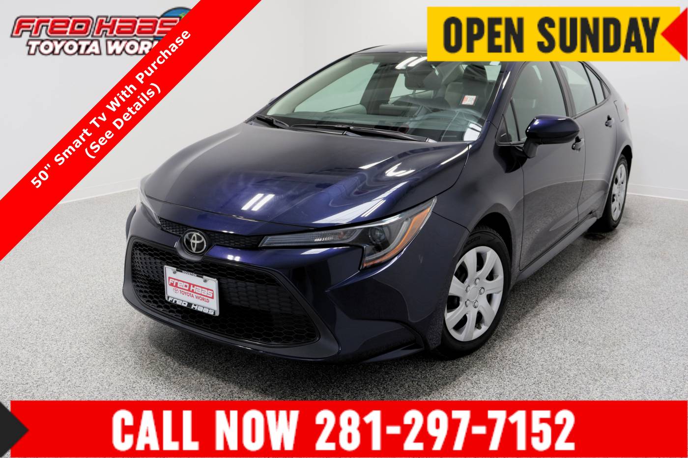 2022 Toyota Corolla LE — Sedan — 34,019 mi — Spring, TX