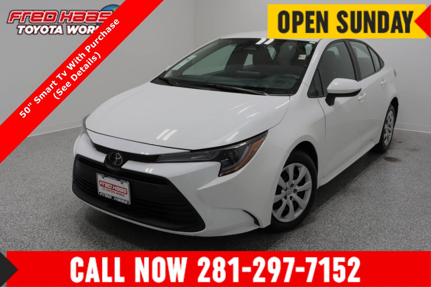 2024 Toyota Corolla LE — Sedan — 19,738 mi — Spring, TX