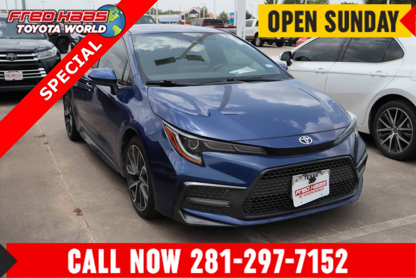2021 Toyota Corolla SE — Sedan — 49,963 mi — Spring, TX