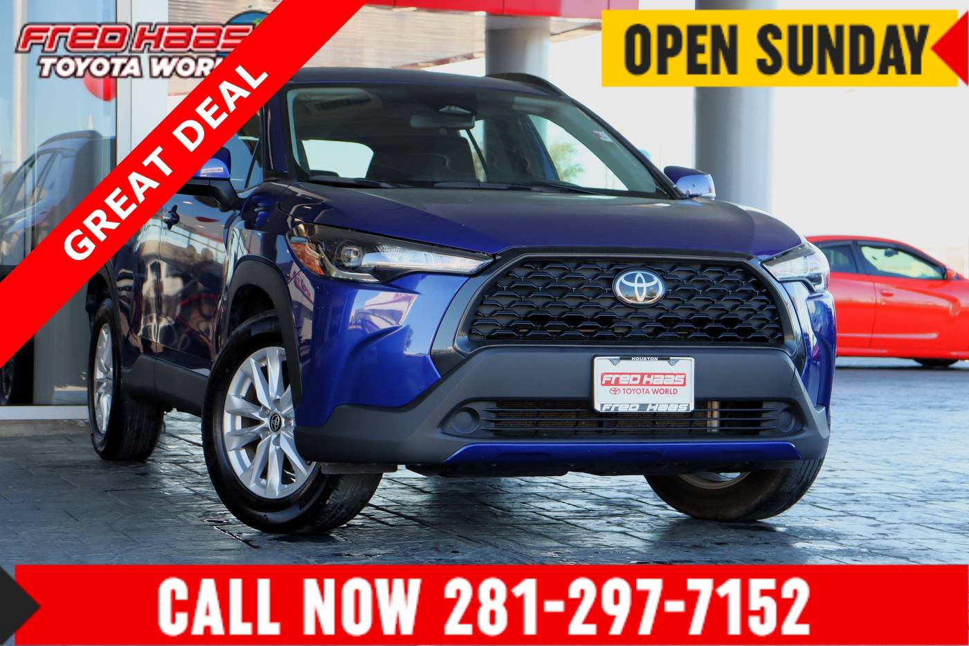 2023 Toyota Corolla Cross LE — SUV — 35,396 mi — Spring, TX