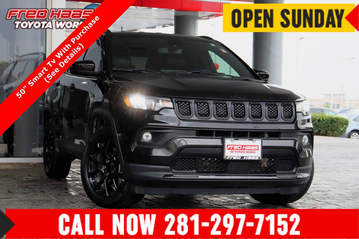2024 Jeep Compass Latitude — SUV — 14,476 mi — Spring, TX