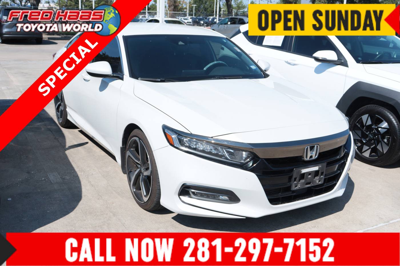 2018 Honda Accord Sport — Sedan — 148,206 mi — Spring, TX