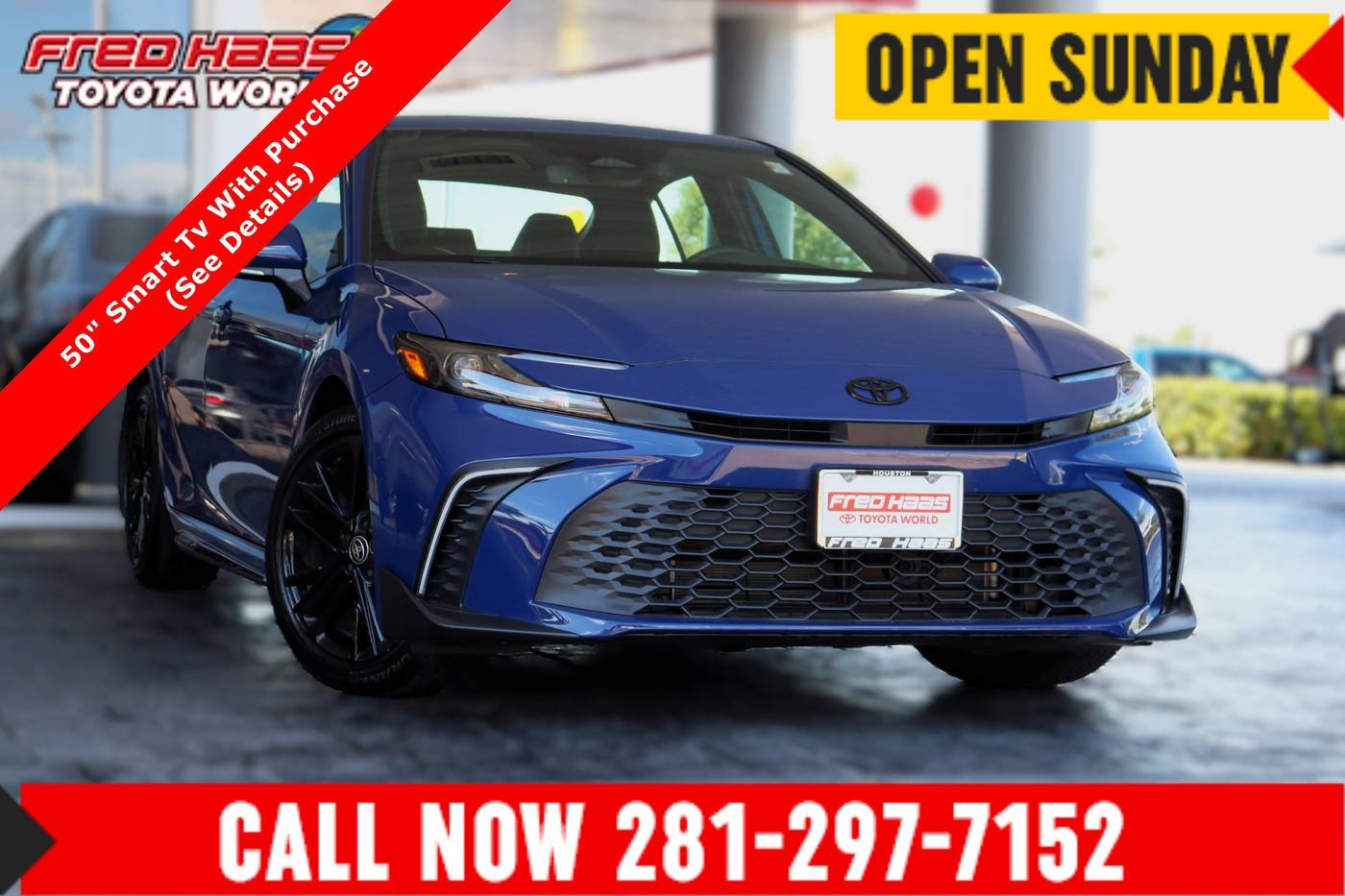 2025 Toyota Camry SE — Sedan — 15,181 mi — Spring, TX