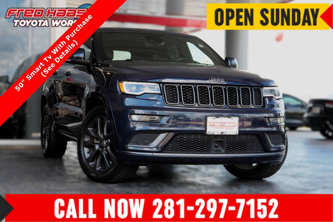 2018 Jeep Grand Cherokee High Altitude — SUV — 83,203 mi — Spring, TX