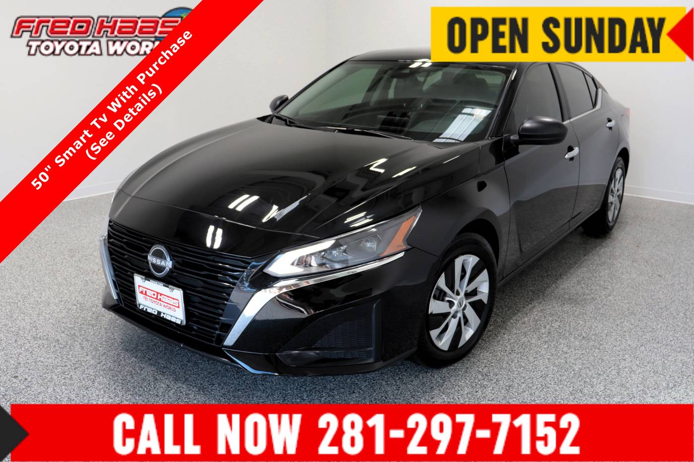 2025 Nissan Altima S — Sedan — 22,572 mi — Spring, TX