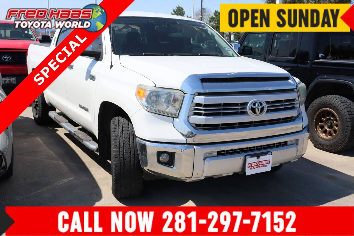 2014 Toyota Tundra SR5 — Pickup Truck — 108,998 mi — Spring, TX