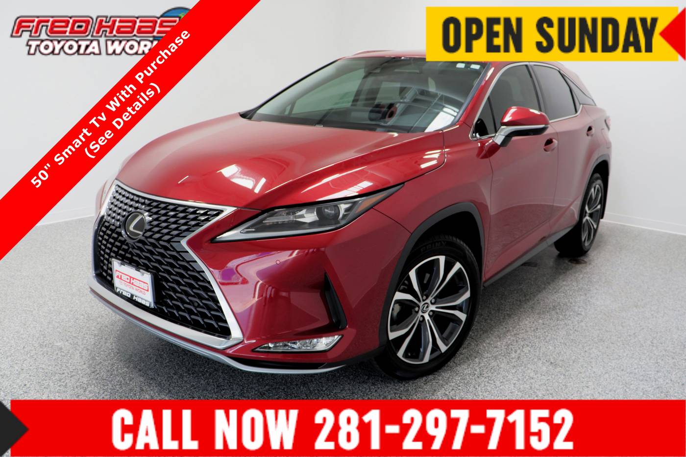 2022 Lexus RX RX 350 — SUV — 62,677 mi — Spring, TX