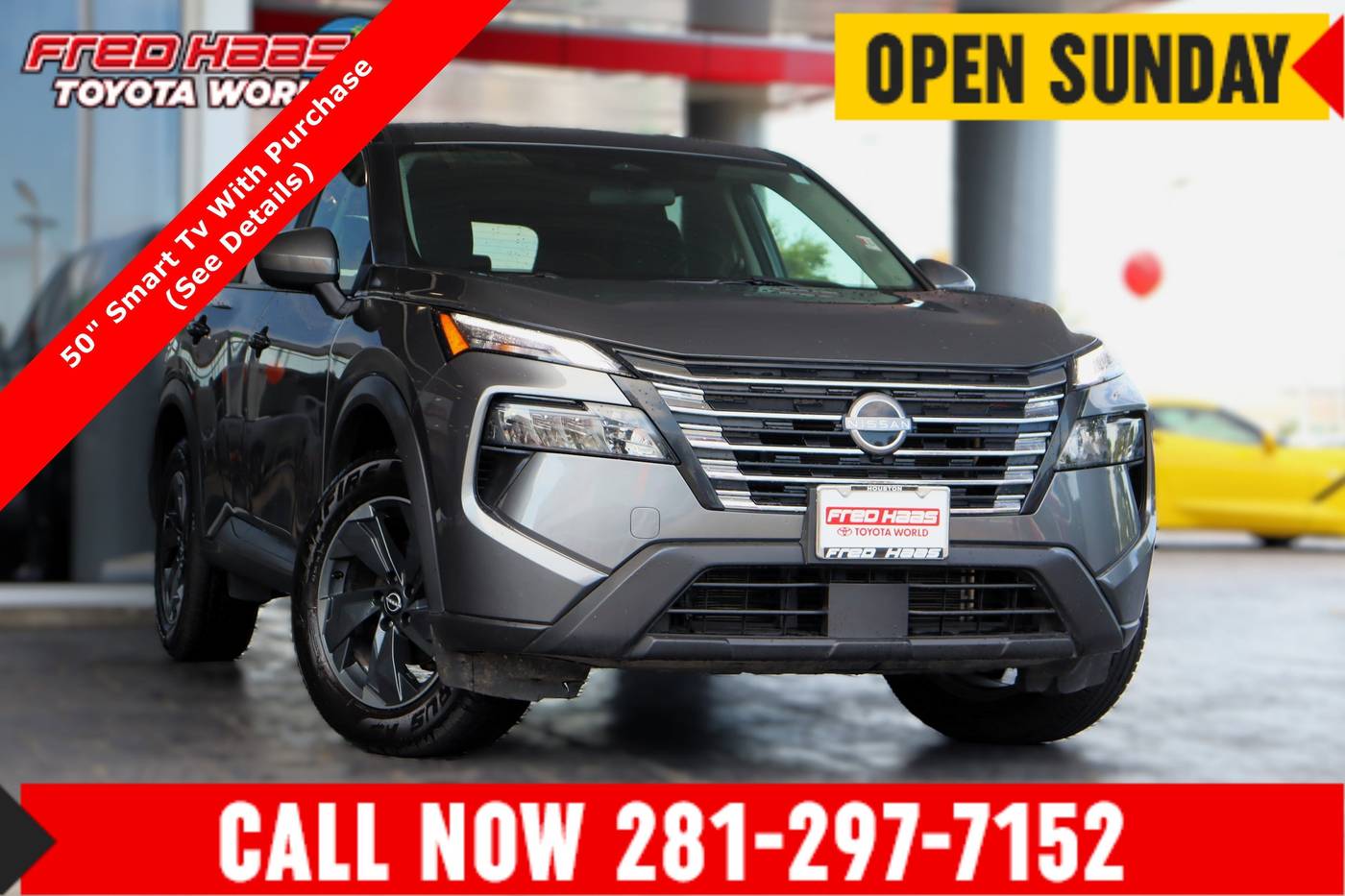 2024 Nissan Rogue SV — SUV — 27,734 mi — Spring, TX