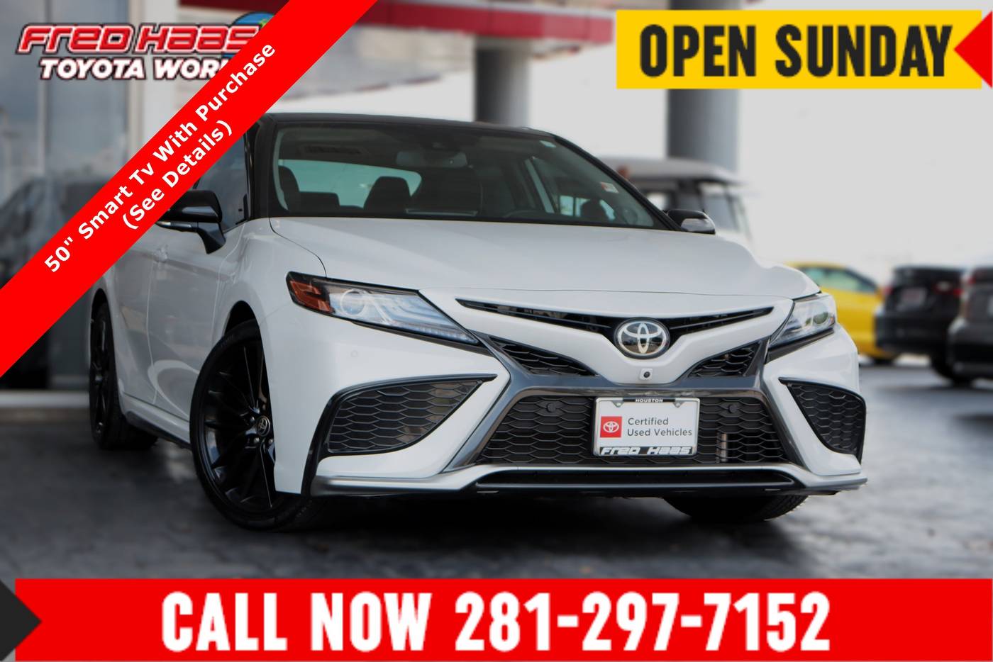2023 Toyota Camry XSE V6 — Sedan — 4,561 mi — Spring, TX