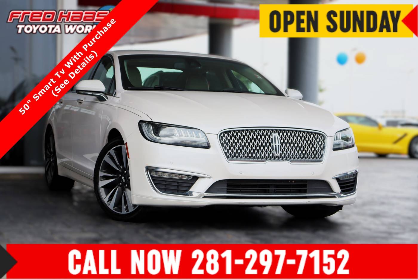 2018 Lincoln MKZ Reserve — Sedan — 14,715 mi — Spring, TX