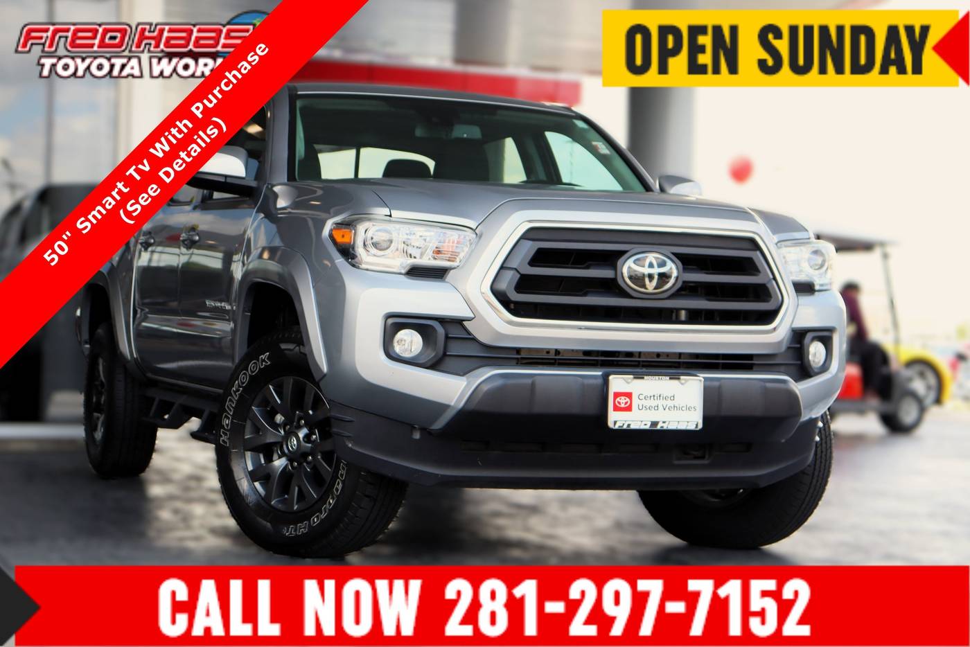 2021 Toyota Tacoma SR5 — Pickup Truck — 41,509 mi — Spring, TX